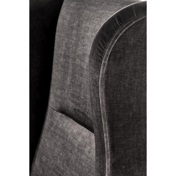 Fotel CHESTER 2 wypoczynkowy antracytowy - Halmar