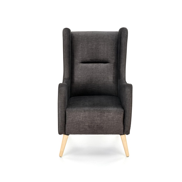 Fotel CHESTER 2 wypoczynkowy antracytowy - Halmar