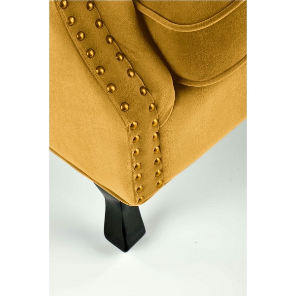 Fotel TITAN musztardowy - Halmar