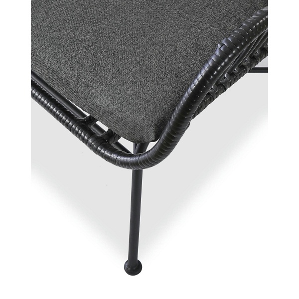 Fotel IKARO 2 czarny / popielaty - Halmar