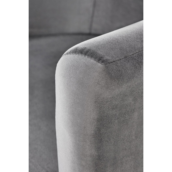 Fotel CLUBBY 2 wypoczynkowy popielaty / naturalny - Halmar