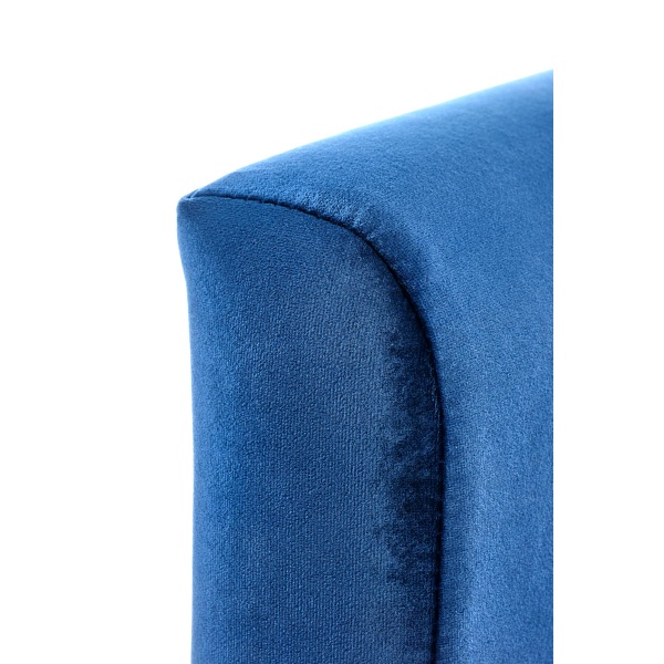 Fotel CLUBBY 2 wypoczynkowy granatowy / naturalny - Halmar