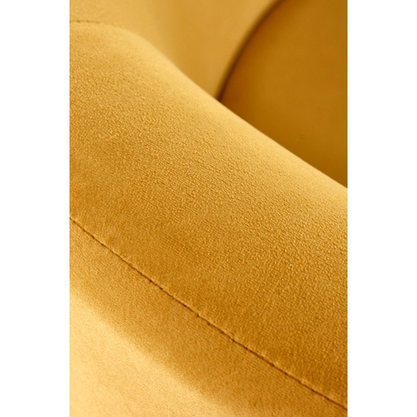 Fotel CLUBBY 2 wypoczynkowy musztardowy / naturalny - Halmar