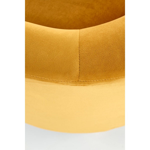 Fotel CLUBBY 2 wypoczynkowy musztardowy / naturalny - Halmar