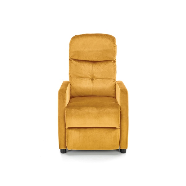 Fotel FELIPE 2 wypoczynkowy musztardowy - Halmar
