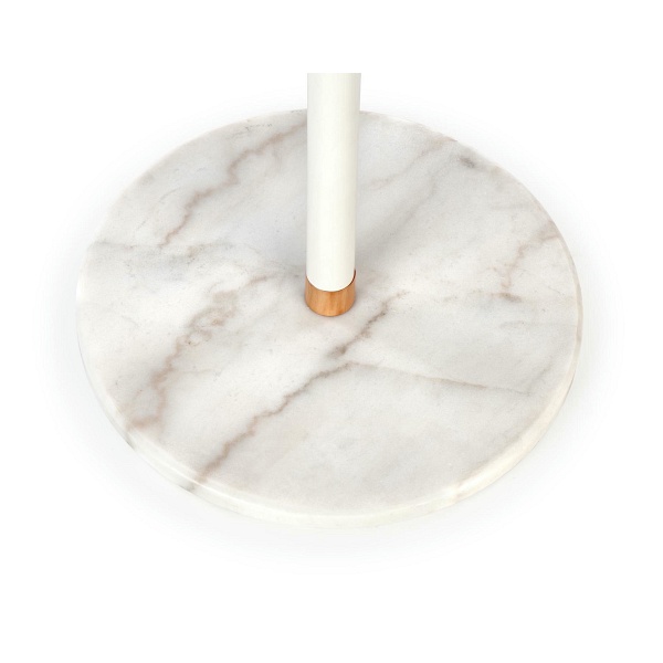 Wieszak W65 biały / naturalny - Halmar