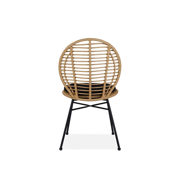 Krzesło K472 naturalny/czarny - Halmar