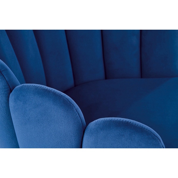 Krzesło K410 granatowy velvet - Halmar