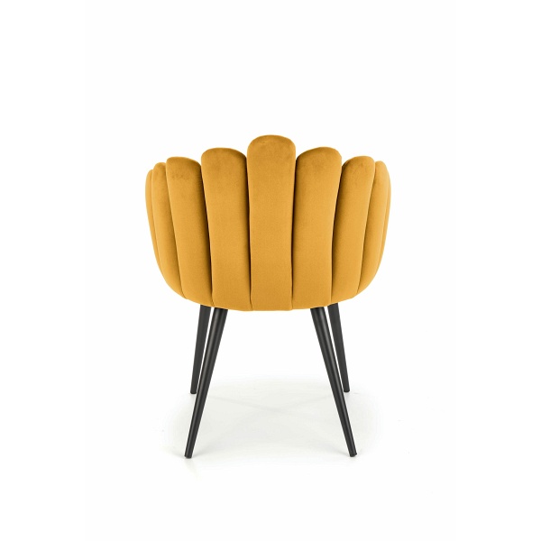 Krzesło K410 musztardowy velvet - Halmar