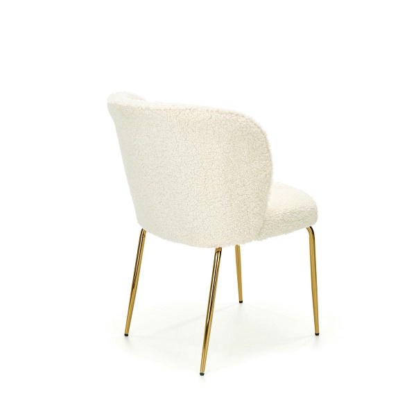 Krzesło K474 kremowy-złoty - Halmar