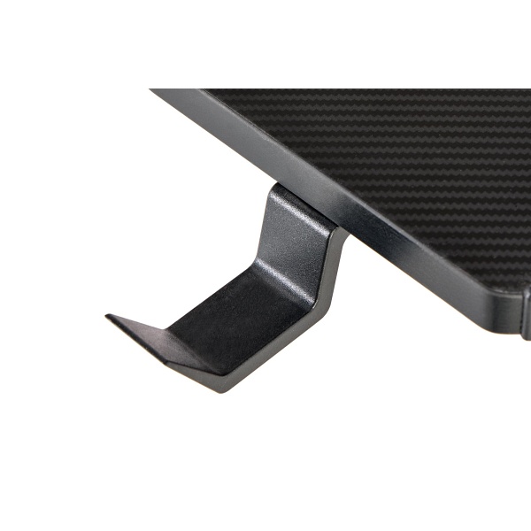 Biurko B49 czarny / czerwony - Halmar