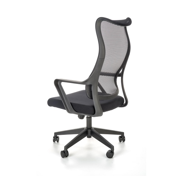 Fotel LORETO obrotowy, czarny - Halmar