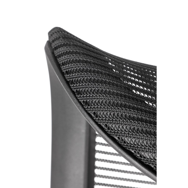 Fotel LORETO obrotowy, czarny - Halmar