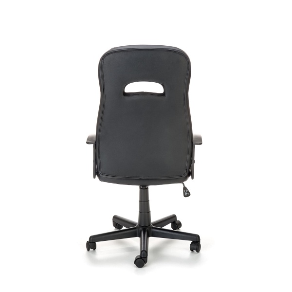 Fotel CASTANO obrotowy, popiel-czarny - Halmar