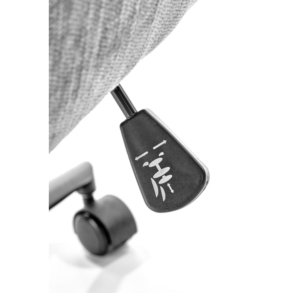 Fotel FLORES obrotowy, jasny popiel - Halmar