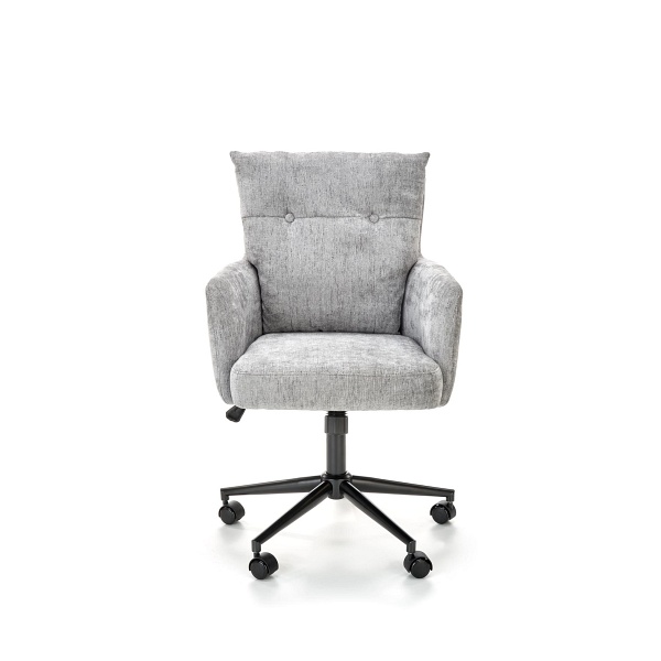 Fotel FLORES obrotowy, jasny popiel - Halmar