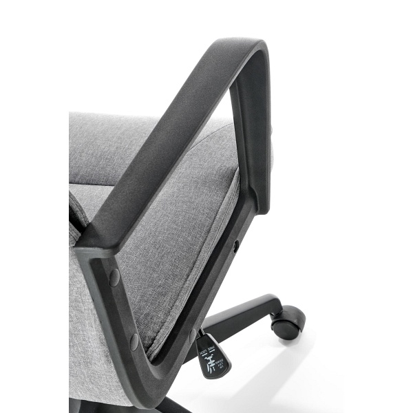 Fotel PIETRO obrotowy, popielaty - Halmar