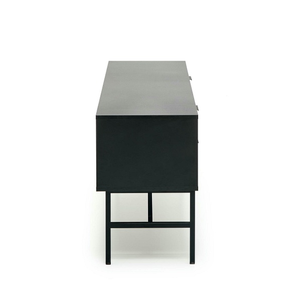 Stolik MURANO RTV-1 RTV dąb artisan/czarny - Halmar