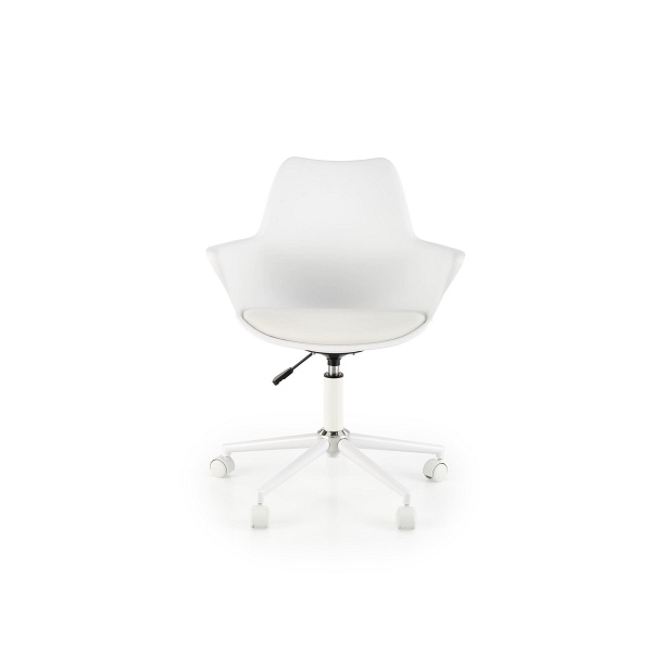 Fotel GASLY młodzieżowy biały - Halmar