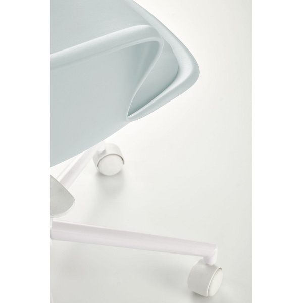 Fotel GASLY młodzieżowy niebiesko-popielaty - Halmar