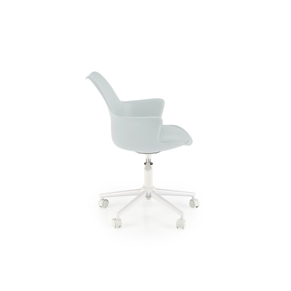 Fotel GASLY młodzieżowy niebiesko-popielaty - Halmar