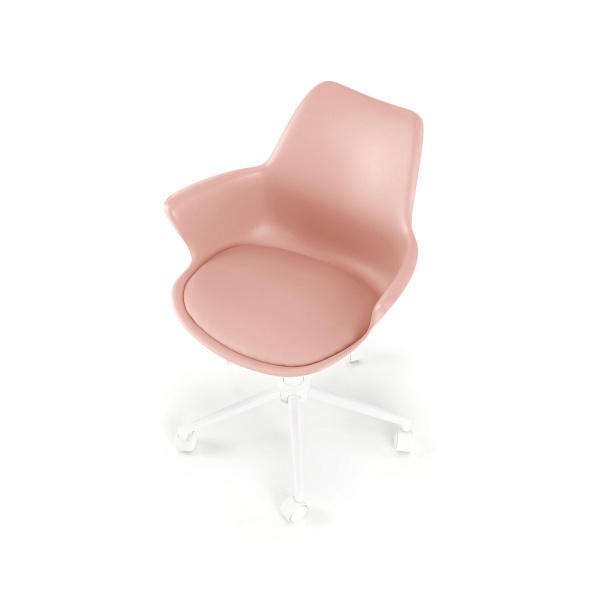 Fotel GASLY młodzieżowy różowy - Halmar