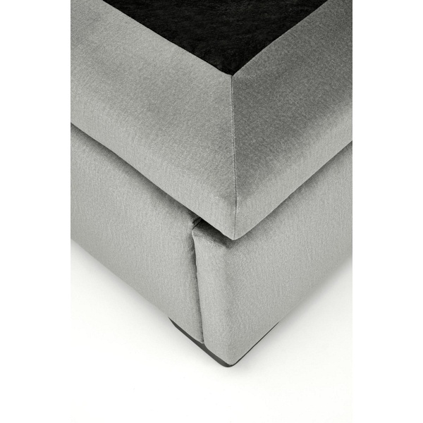 Łóżko CONTINENTAL 1 160 - popiel tap. Monolith 85 - Halmar