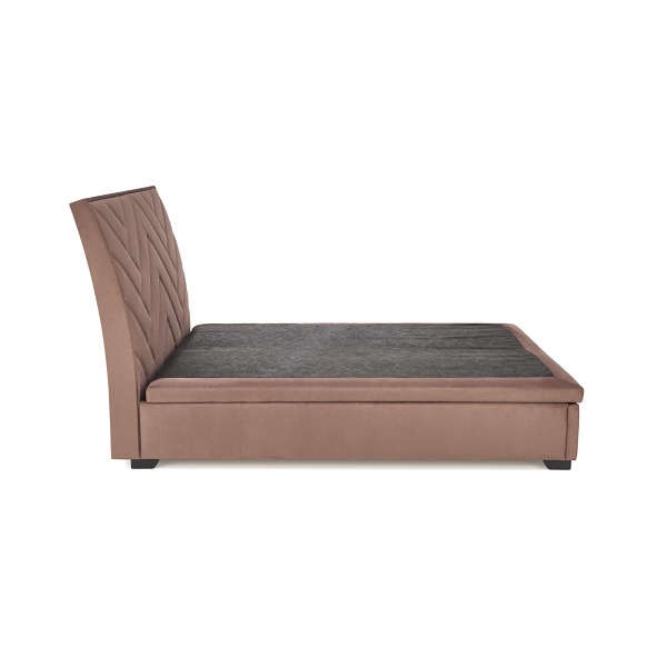 Łóżko CONTINENTAL 1 160 - beżowy tap. Monolith 09 - Halmar