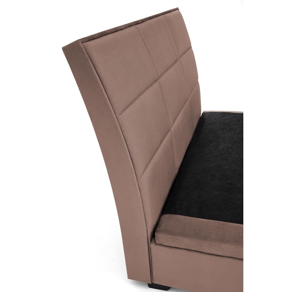 Łóżko CONTINENTAL 2 160 - beżowy tap. Monolith 09 - Halmar