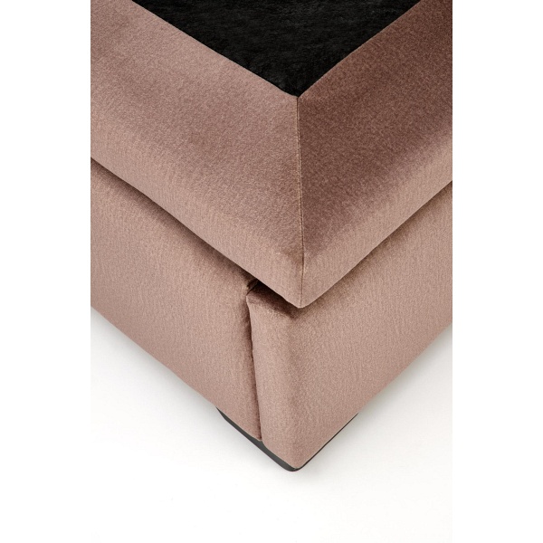 Łóżko CONTINENTAL 2 160 - beżowy tap. Monolith 09 - Halmar