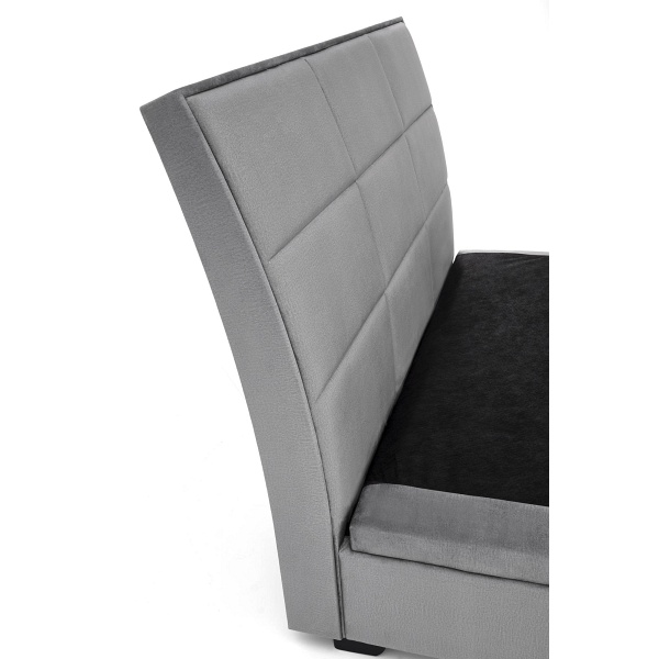 Łóżko CONTINENTAL 2 160 - popiel tap. Monolith 85 - Halmar