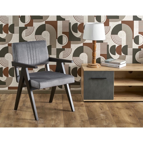 Krzesło MEMORY heban / tap: MONOLITH 85 - Halmar