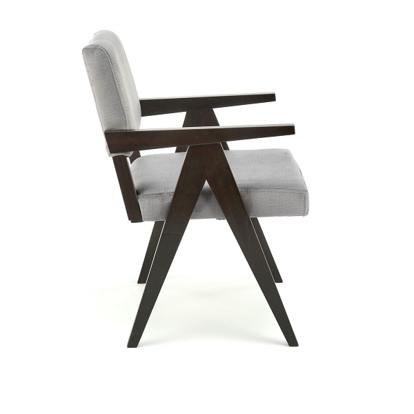 Krzesło MEMORY heban / tap: MONOLITH 85 - Halmar