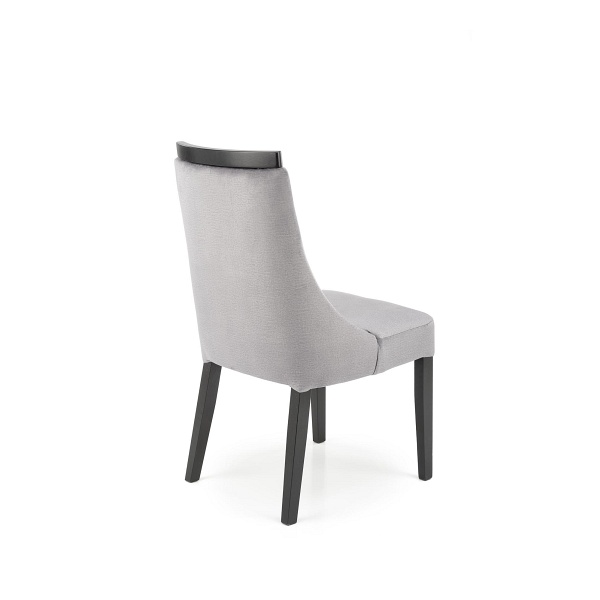 Krzesło ROYAL czarny / tap: MONOLITH 85 - Halmar