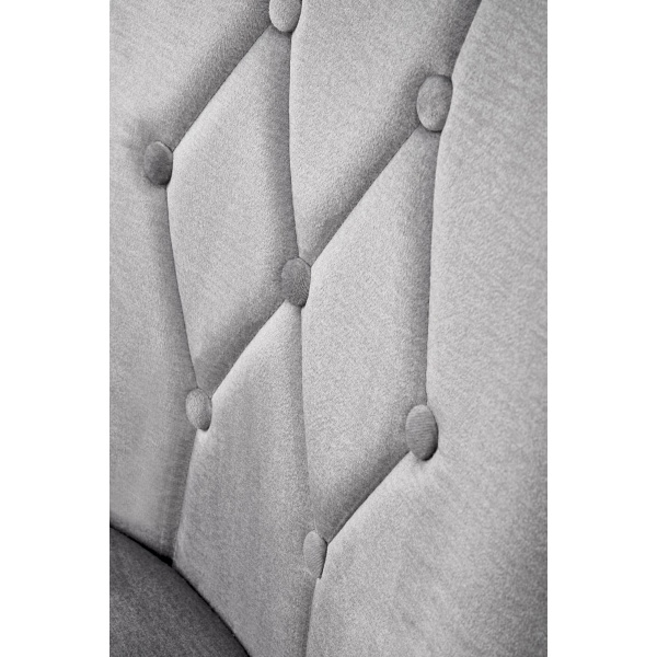 Krzesło ROYAL czarny / tap: MONOLITH 85 - Halmar