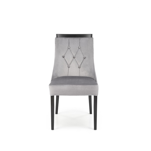 Krzesło ROYAL czarny / tap: MONOLITH 85 - Halmar