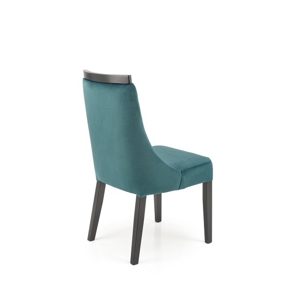 Krzesło ROYAL czarny / tap: MONOLITH 37 - Halmar