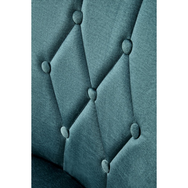 Krzesło ROYAL czarny / tap: MONOLITH 37 - Halmar