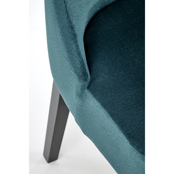 Krzesło ROYAL czarny / tap: MONOLITH 37 - Halmar