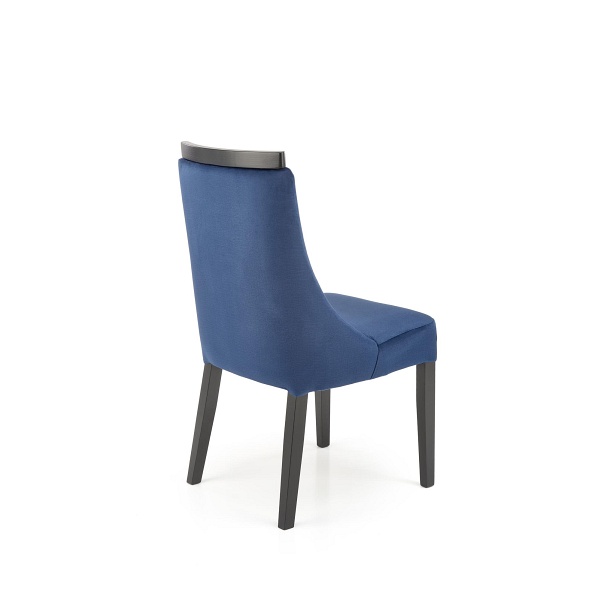 Krzesło ROYAL czarny / tap: MONOLITH 77 - Halmar