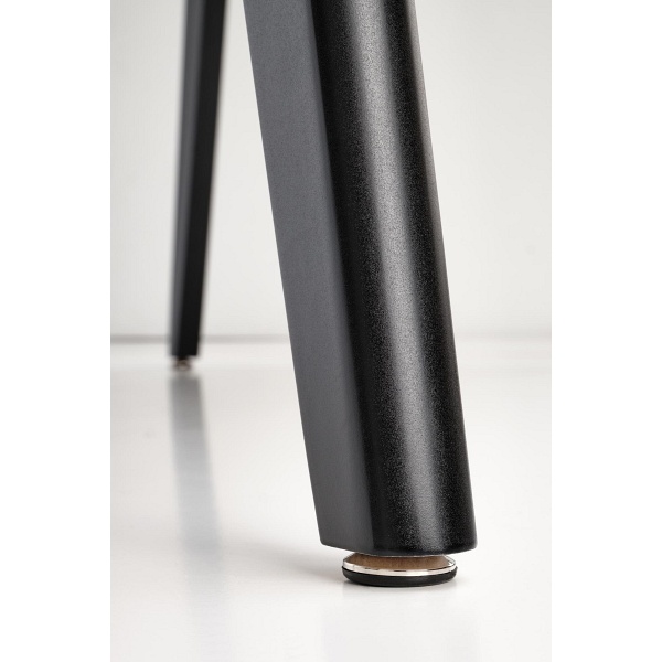 Stół DICKSON 2 rozkładany 150-210/90 cm, blat - naturalny, nogi - czarny - Halmar