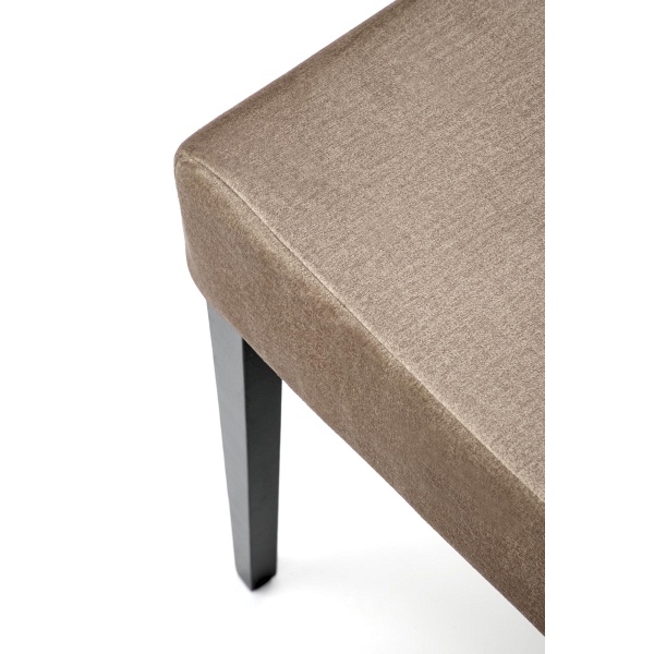 Krzesło CLARION 2 czarny / tap: MONOLITH 09 - Halmar