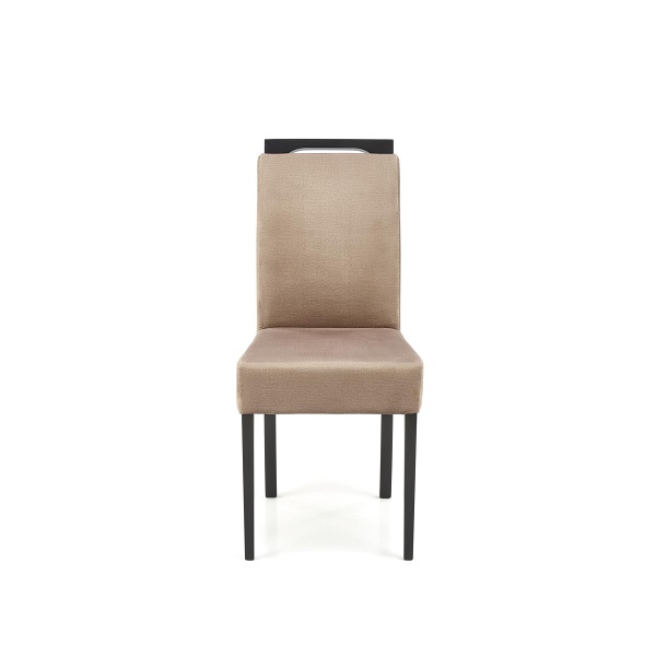 Krzesło CLARION 2 czarny / tap: MONOLITH 09 - Halmar