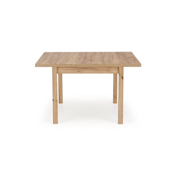 Stół TIAGO KWADRAT rozkładany 90-125/90 blat: dąb craft, nogi: dąb craft - Halmar