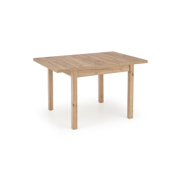 Stół TIAGO KWADRAT rozkładany 90-125/90 blat: dąb craft, nogi: dąb craft - Halmar