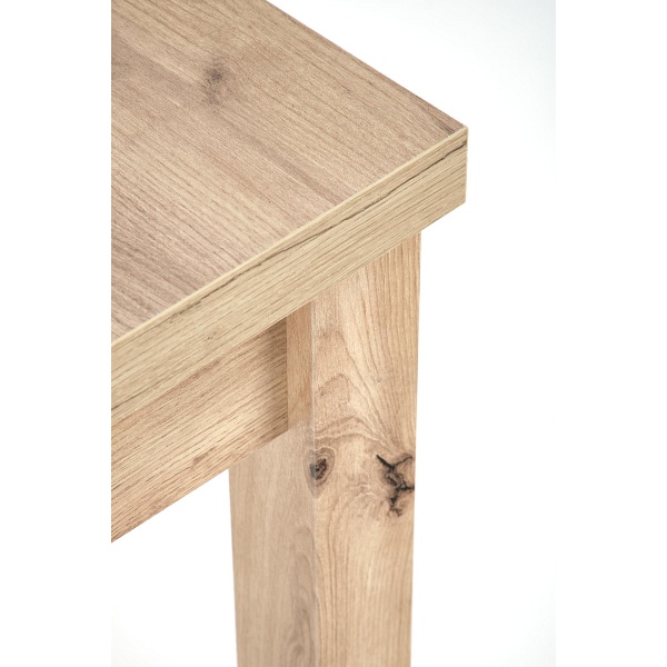 Stół TIAGO KWADRAT rozkładany 90-125/90 blat: dąb craft, nogi: dąb craft - Halmar