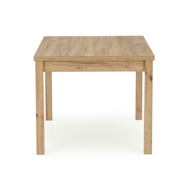 Stół TIAGO KWADRAT rozkładany 90-125/90 blat: dąb craft, nogi: dąb craft - Halmar