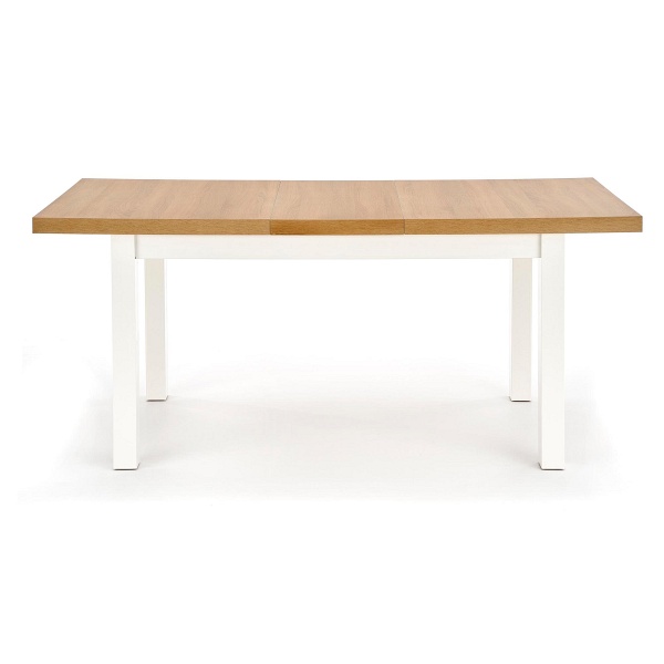 Stół TIAGO 2 rozkładany 140-220/80 blat: dąb craft, nogi: biały - Halmar