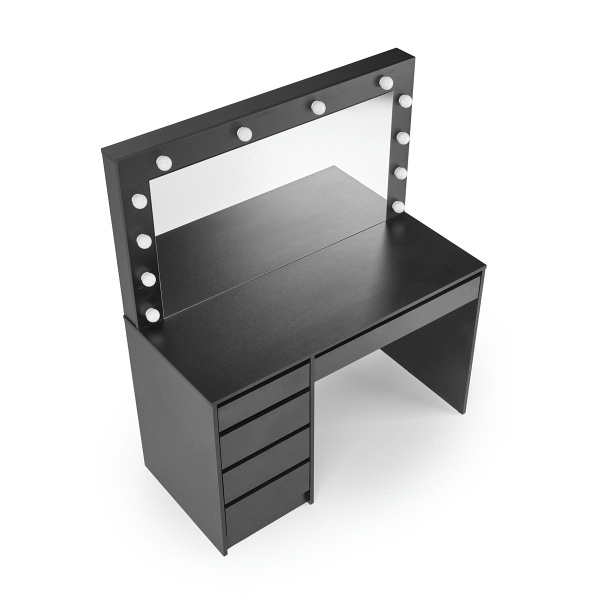 HOLLYWOOD XL toaletka czarny - Halmar