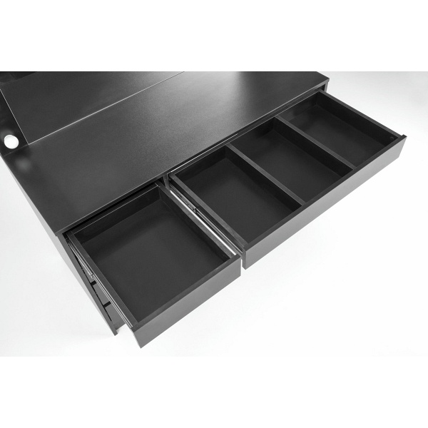 HOLLYWOOD XL toaletka czarny - Halmar